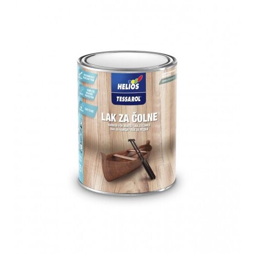 Helios Lak za čamce bezbojni 0,75l Tessarol Slike