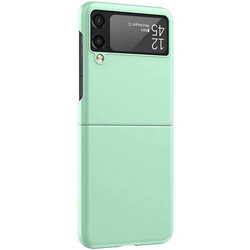  Maska Elegant Fold za Samsung Z Flip 4 zelena Slike