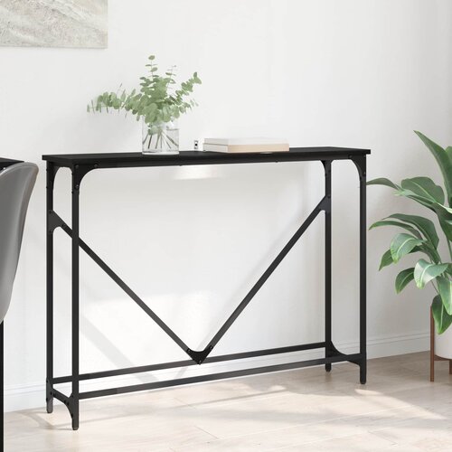  Konzolna stolica Crni hrast 102 x 23 x 75 cm Konstruirano drvo Cene
