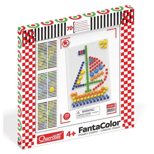 Quercetti Fantacolor jedrilica čavlići 70kom Cijene