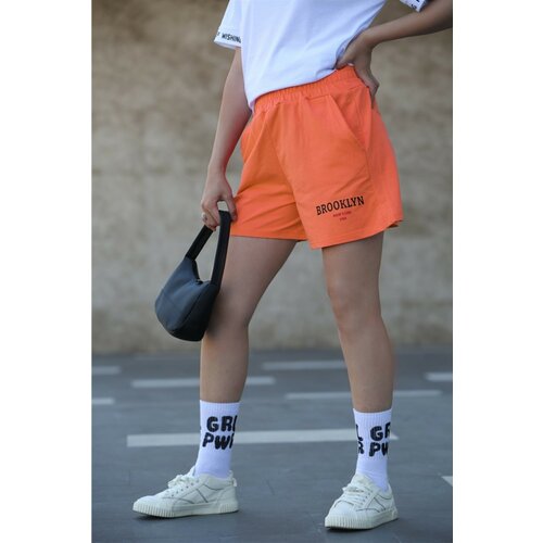 Madmext Shorts - Orange - Normal Waist Cene