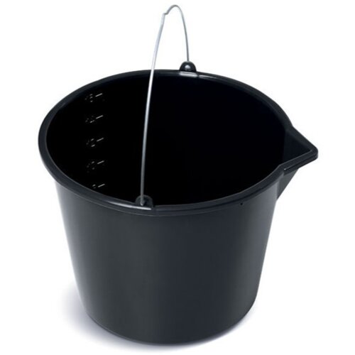 Ramda Vedro PVC z izlivom fi31xV24 cm, 12 l, črno Cene