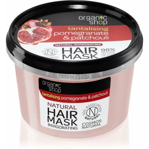 Organic Shop Tantalising Pomegranate & Patchouli energetska maska za kosu 250 ml