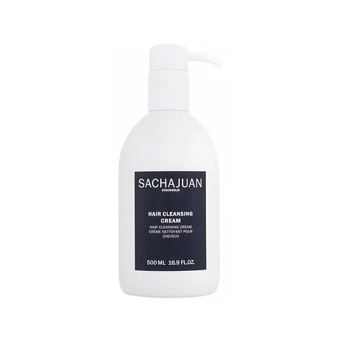 Sachajuan Normal Hair Cleansing Cream šampon za kodraste lase za normalne lase za poškodovane lase za suhe lase 500 ml za ženske