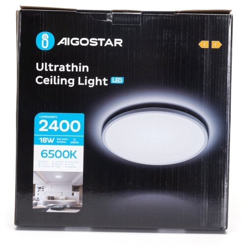 Aigostar LED plafonsko svetlo za kupatilo LED/18W/230V 6500K prečnik 30 cm IP44 Slike