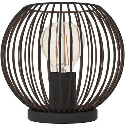 Eglo 901872 - Stona lampa ALMANZORA 1xE27/60W/230V crna Slike