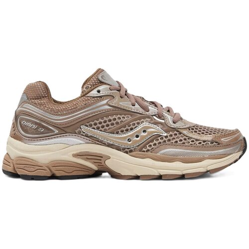 Saucony Modne superge ProGrid Omni 9 Saddle Eggshell Bela Slike
