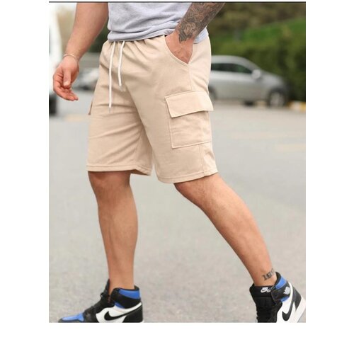 Dewberry S2999 CARGO POCKET MENS SHORT-BEIGE Cijene