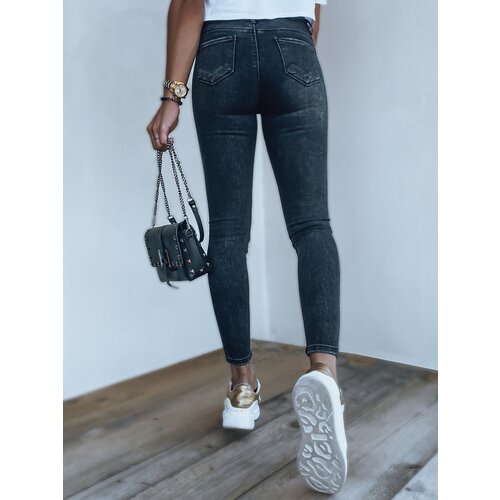 DStreet Jeansy damskie MIKA czarne Cene