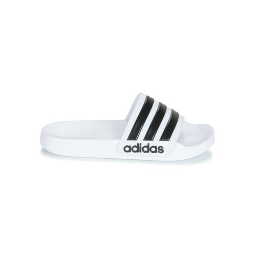 Adidas Mo&amp;scaron;ki natikači ADILETTE SHOWER Bela Slike