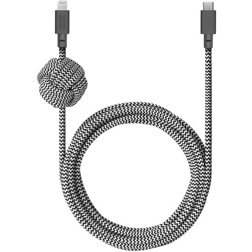  Native Union NCABLE-KV-CL-ZEB lightning cable 3 m Black, White Cijene