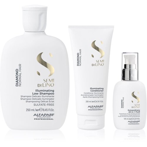 ALFAPARF MILANO Semi di Lino Diamond Kit set za sjajnu i mekanu kosu Cijene