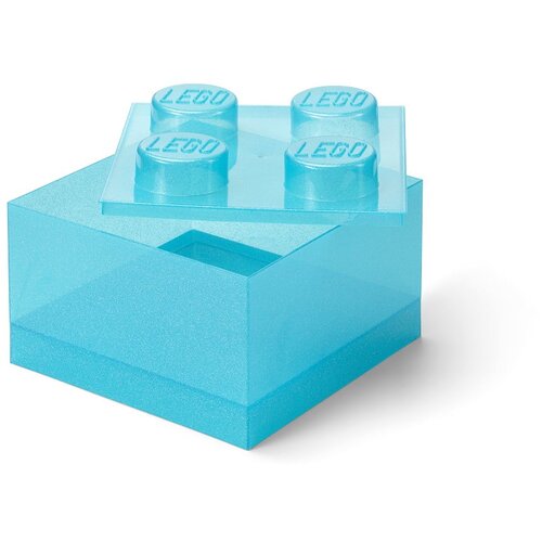 Lego Svijetlo plava plastična dječja kutija za pohranu 25x25x18 cm &amp;ndash; Slike