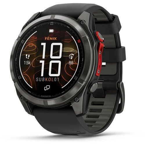 Garmin Fenix 8 PRO 51mm LTE MICROLED Sapphire Tit. Carbon Gray Black Cijene