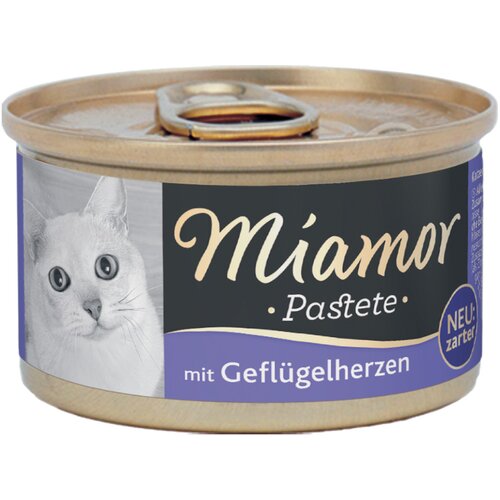  Varčno pakiranje: Miamor Pastete 24 x 85 g - Perutninska srca Cijene