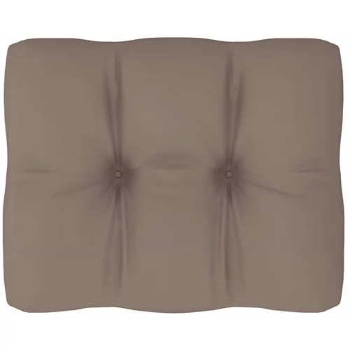 vidaXL jastuk za sofu od paleta smeđe-sivi 50 x 40 x 10 cm