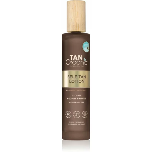 TanOrganic The Skincare Tan mlijeko za tijelo za samotamnjenje nijansa Medium Bronze 100 ml