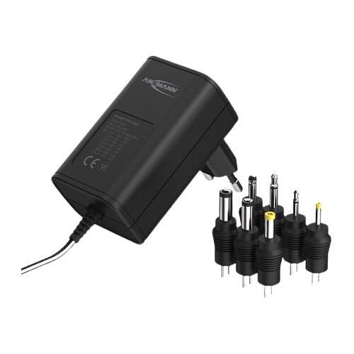 Ansmann Univerzalni AC/DC adapter APS 1000, 12 V, 1000 mA Slike