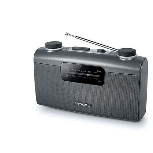 Muse Tranzistor M-058 R, siv Slike