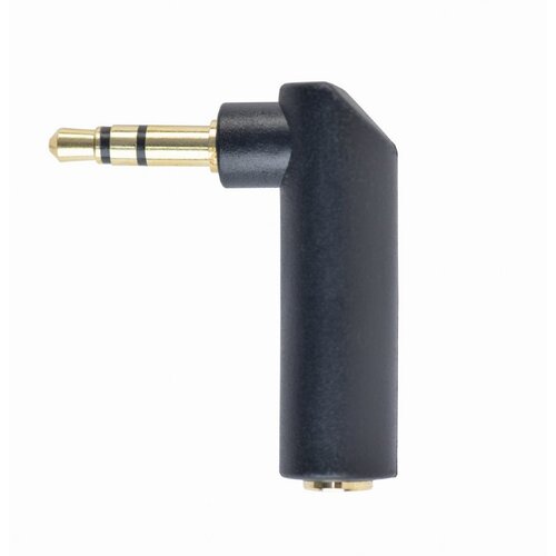 Gembird audio adapter 3.5mm 3-pina (m) na 3.5mm 3-pina (ž), Crni Slike