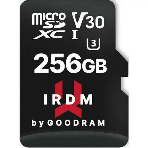 Goodram spominska kartica microSD 256GB 100MB/s IRDM IR-M3AA-2560R12