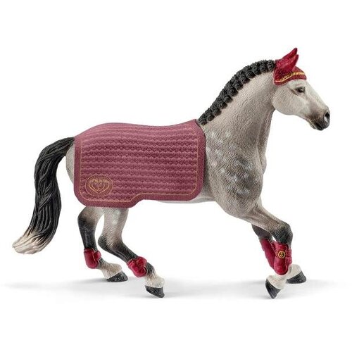 Schleich Igračka Trakehner kobila sa opremom za turnir Slike