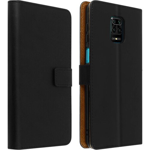 AVIZAR xiaomi redmi note 9S / note 9 pro / note 9 pro max torbica iz pravega usnja, preklopna denarnica in stojalo za video - crna, (20599790) Cene