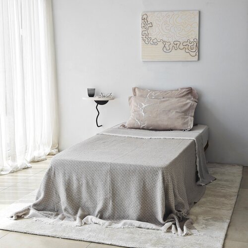 Hanah home Zidna polica Leo, 35x35x cm, Bijela Cene
