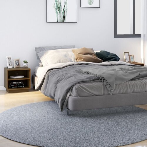 vidaXL Nočna omarica 2 kosa medeno rjava 40x34x40 cm trdna borovina Cene