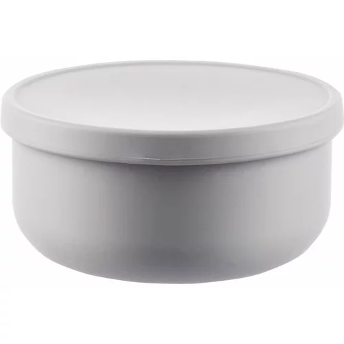 Zopa Silicone Bowl with Lid silikonska zdjelica sa zatvaračem Dove Grey 1 kom