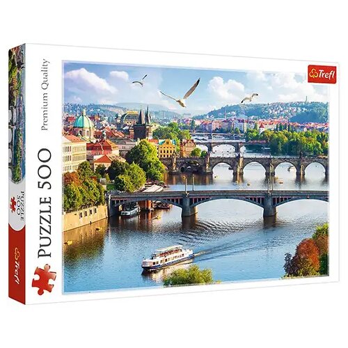 Trefl Praga, Če&scaron;ka 500-delna panoramska sestavljanka - Cene