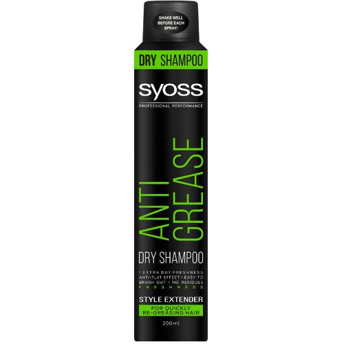 Syoss Anti Grease suhi šampon za hitro mastne lase 200 ml Cene