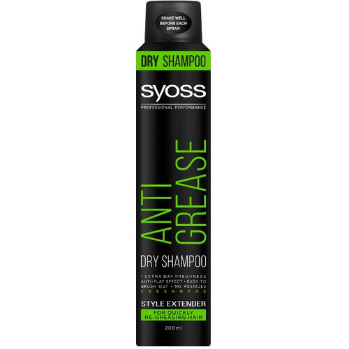 Syoss šampon za suvo pranje kose anti grease 200ml Cene
