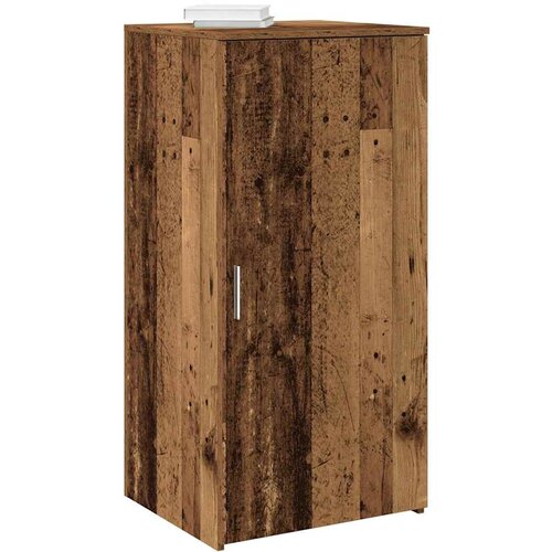 VidaXL Ormarić za pohranu boja drva 50x45x103,5 cm konstruirano drvo Slike