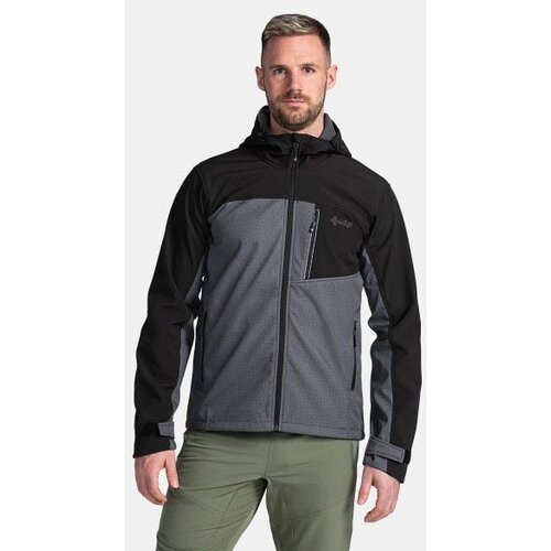 Kilpi Men&amp;#039;s softshel jacket RAVIO-M Dark gray Slike