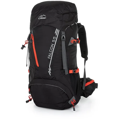 LOAP Tourist backpack FALCON 55 Black/Red