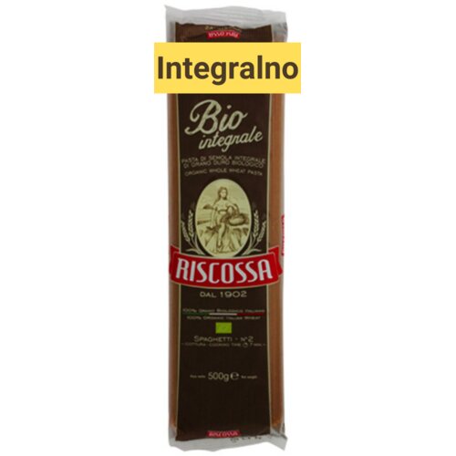 Riscossa Testenina od celog zrna Spaghetti 500g Cene