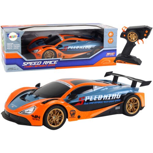  Auto na daljinsko upravljanje Sports Car 1:10 - narančasti Slike