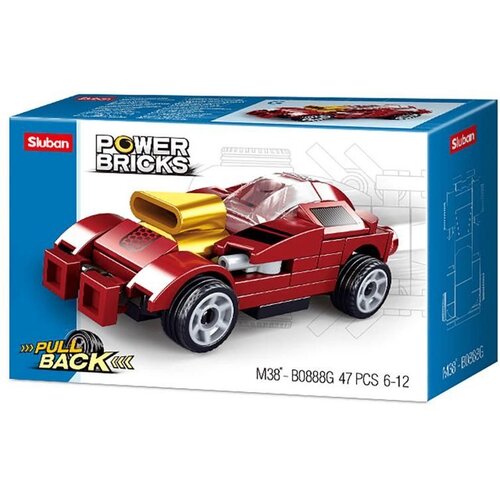 Sluban kocke, trkački automobil 54 kom Cijene