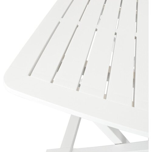  3-dijelni sklopivi bistro set plastični bijeli Slike