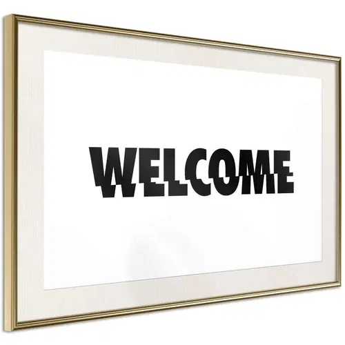  Poster - Welcome 90x60