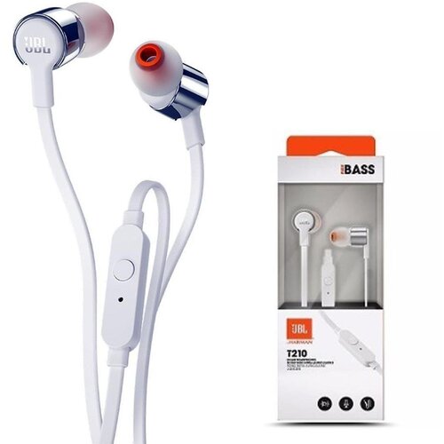 JBL tune 210 in-ear slušalke z mikrofonom, sive Cene