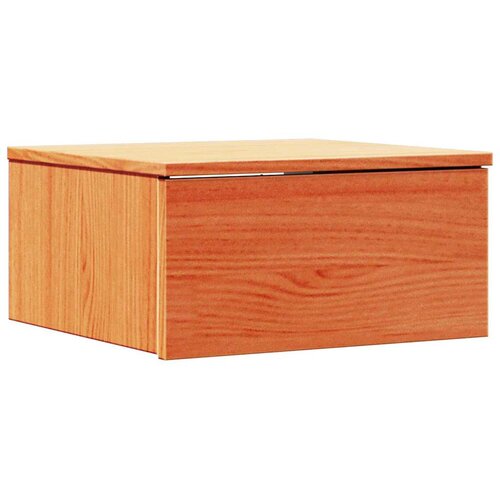  Noćni ormarić s ladicama 2 pcs Vosak smeđa 37 x 35 x 18,5 cm Slike