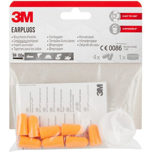 3m čepki za u&amp;scaron;esa, 94-105 dB, 4 kom Slike