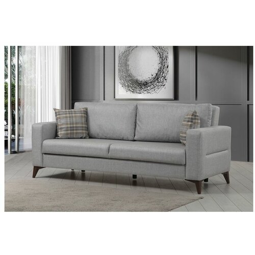 Atelier Del Sofa kristal 3 - Light Grey Light Grey 3-Seat Sofa-Bed Slike