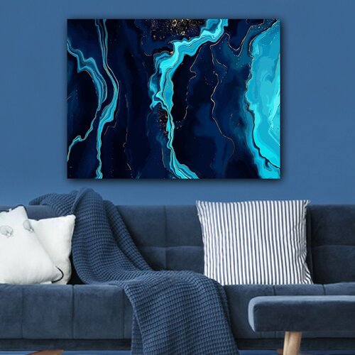 Wallity Slika na zidu na platnu 70x100cm Cijene