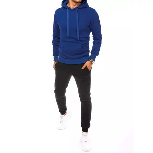 DStreet Men's tracksuit blue and black AX0637