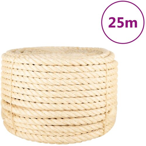 VidaXL Uže od 100 % sisala 20 mm 25 m Slike