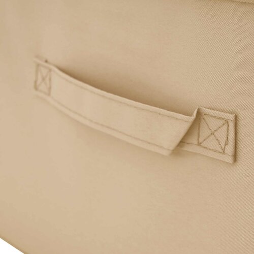  Kutija za spremanje 6 pcs Krem 70 x 40 x 18 cm Netkana tkanina Slike