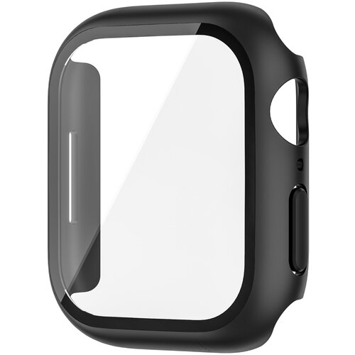 INF zaščitno ohišje iz pc+kaljenega stekla za apple watch series 10 46mm - črno, (5000079987) Cene
